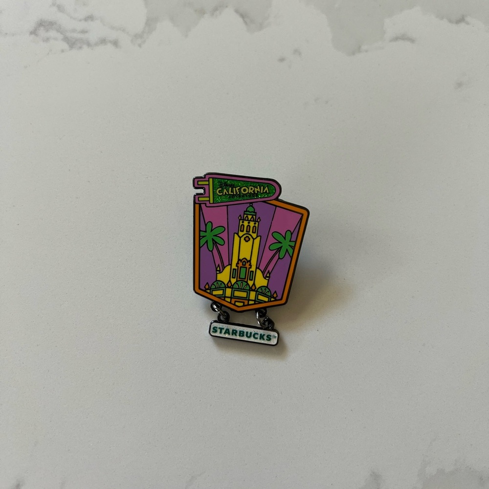 New 2025 Disney Starbucks DCA Mystery Pin Carthay Circle Restaurant Attractions